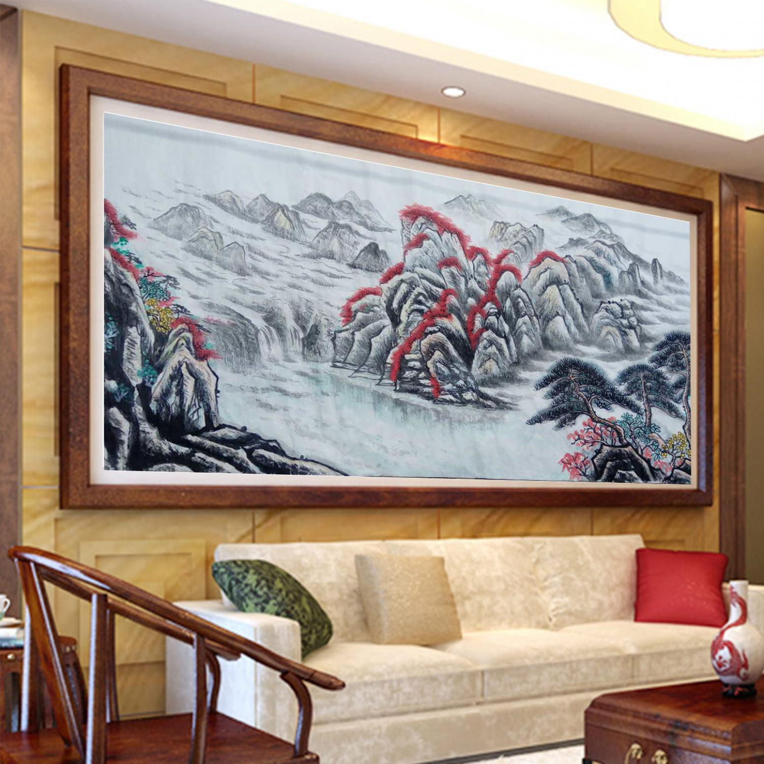 崔耀国画作品《【海角一边】作者崔耀》【图3】