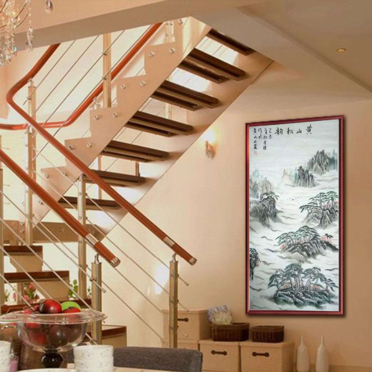 崔耀国画作品《【黄山秋韵】作者崔耀》【图3】