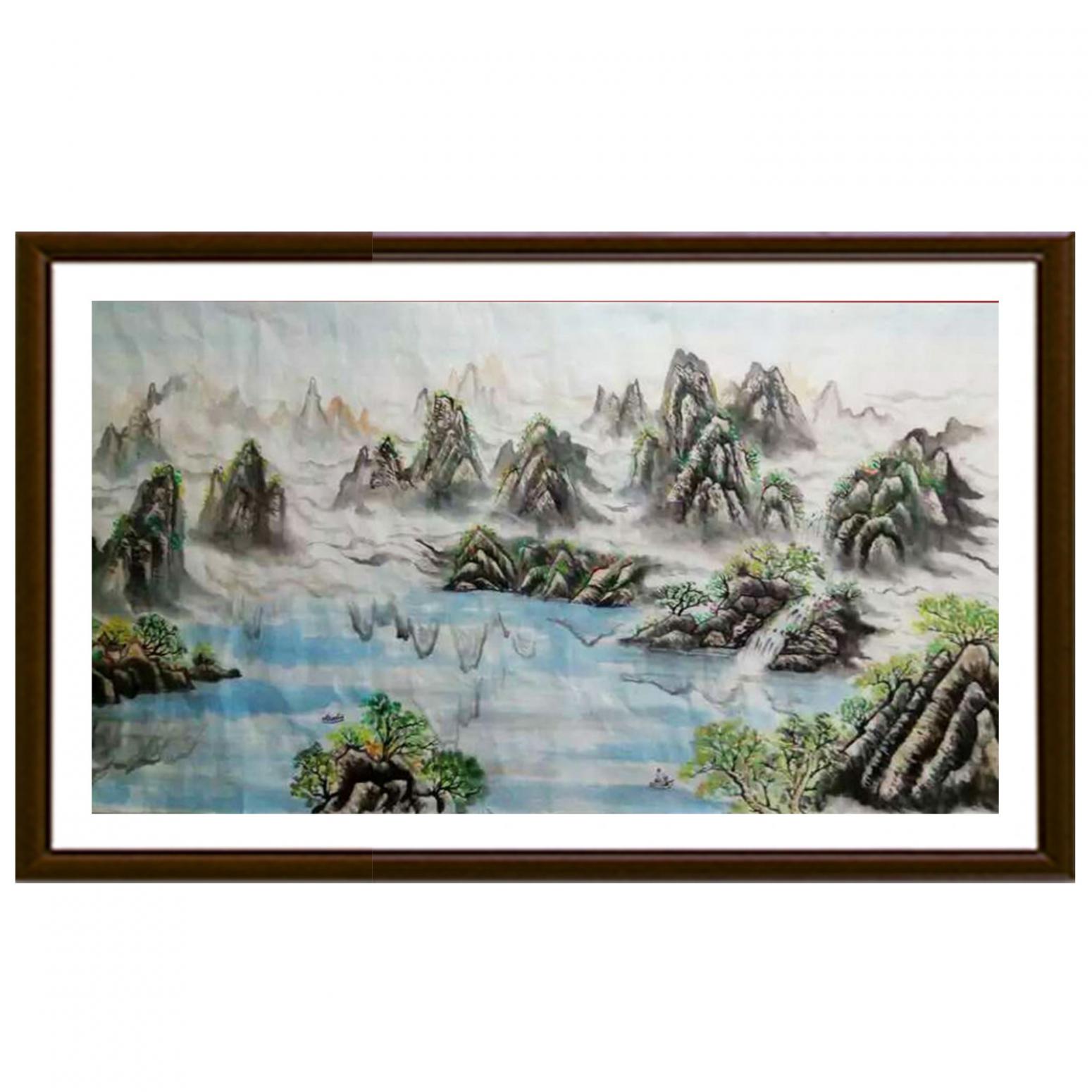 崔耀国画作品《【仙境】作者崔耀》【图2】