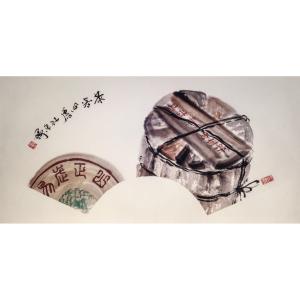 黄东辉国画作品《【茶客】作者黄东辉》价格7200.00元