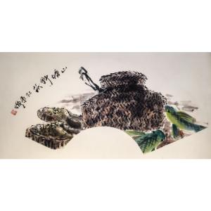 黄东辉国画作品《【山塘野获】作者黄东辉》价格7200.00元