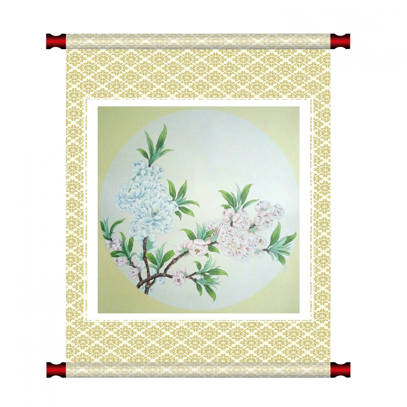 林丽姐国画作品《【雏梨】作者林丽姐》【图2】