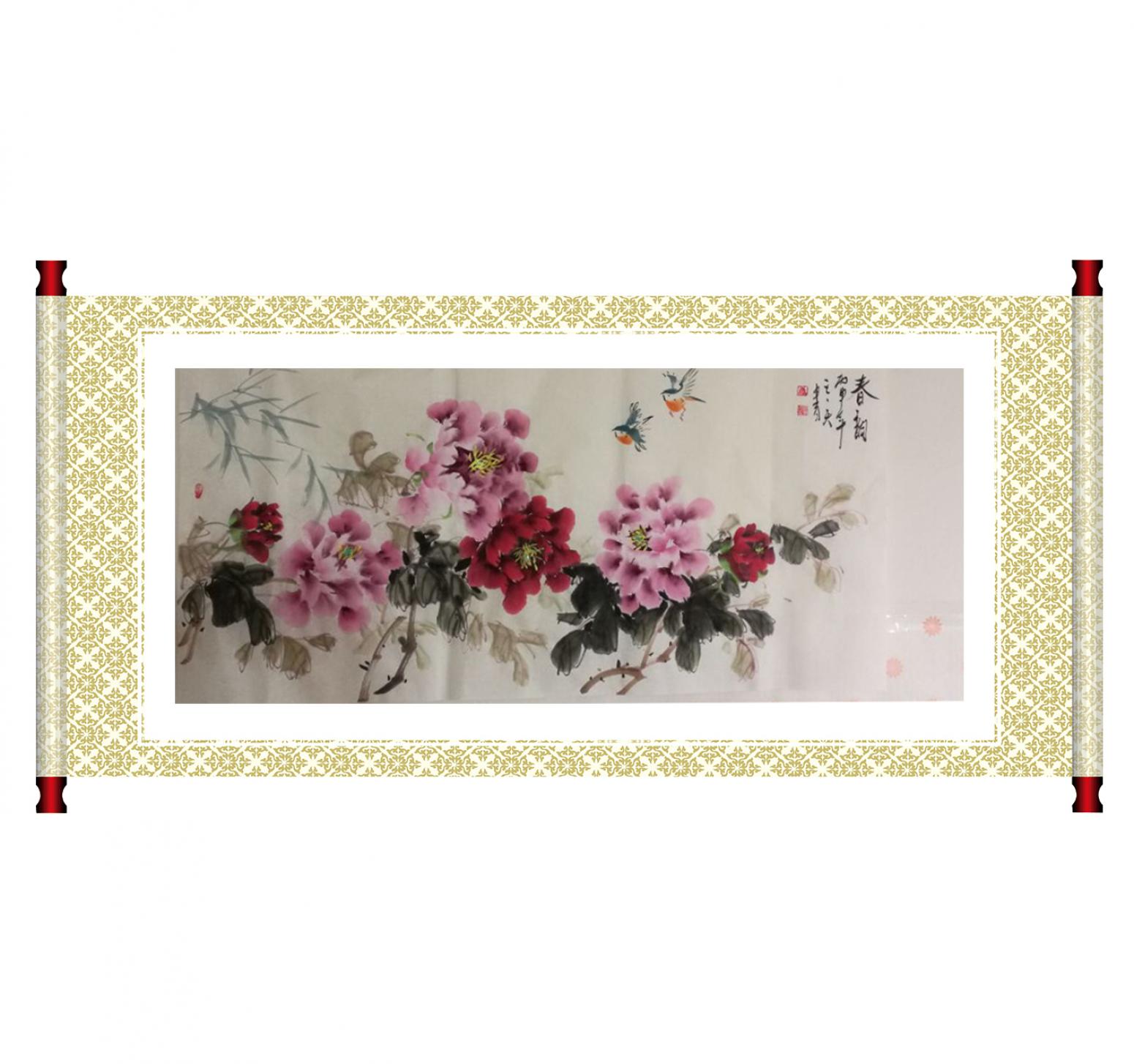 王长泉国画作品《【春韵】作者王长泉》【图1】