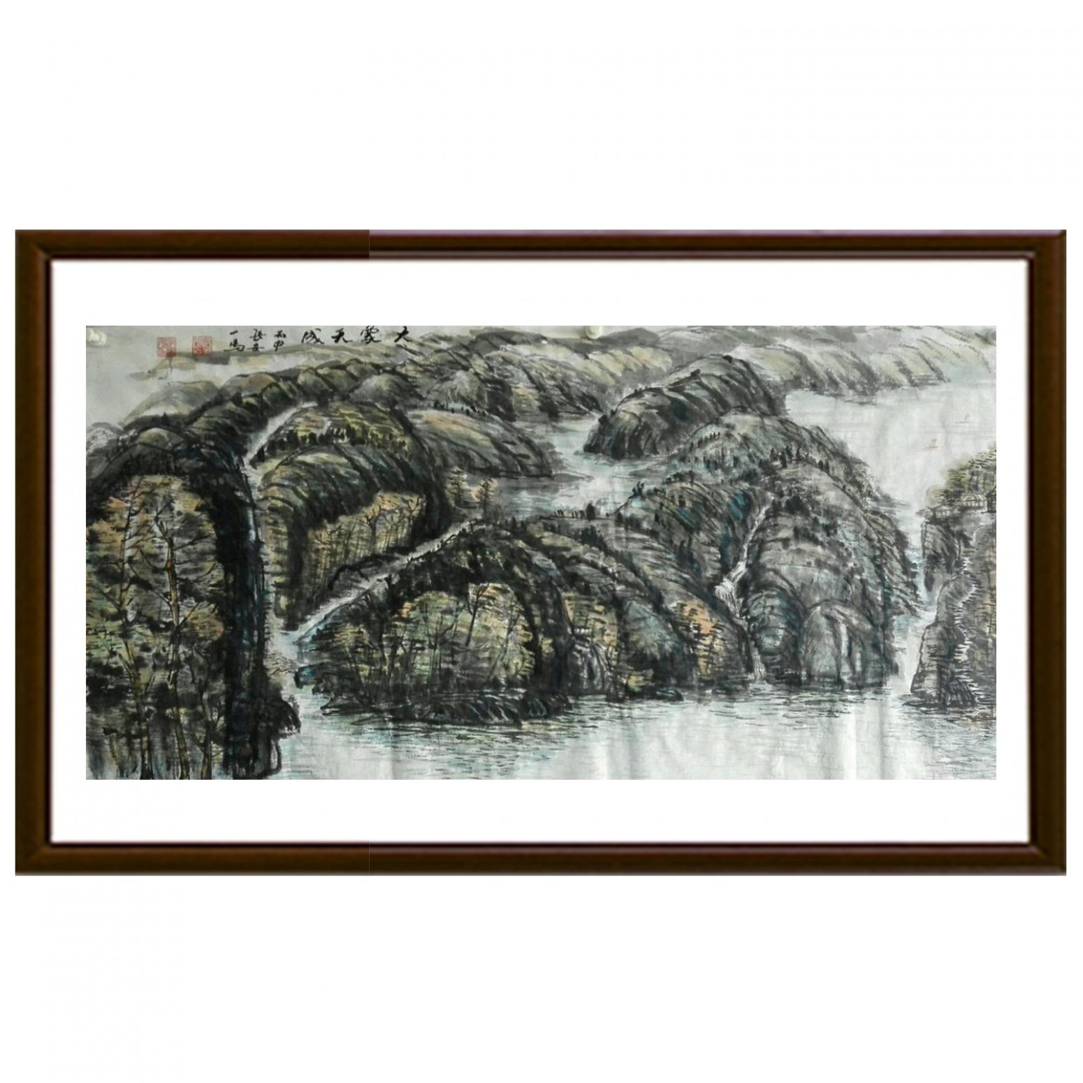 邵西安国画作品《【大象天成】作者邵西安》【图1】