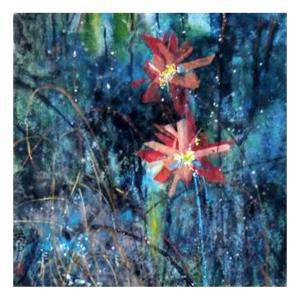 艺术品图片：艺术家李颜国画作品名称《【水彩2】作者李颜》价格1440.00 元