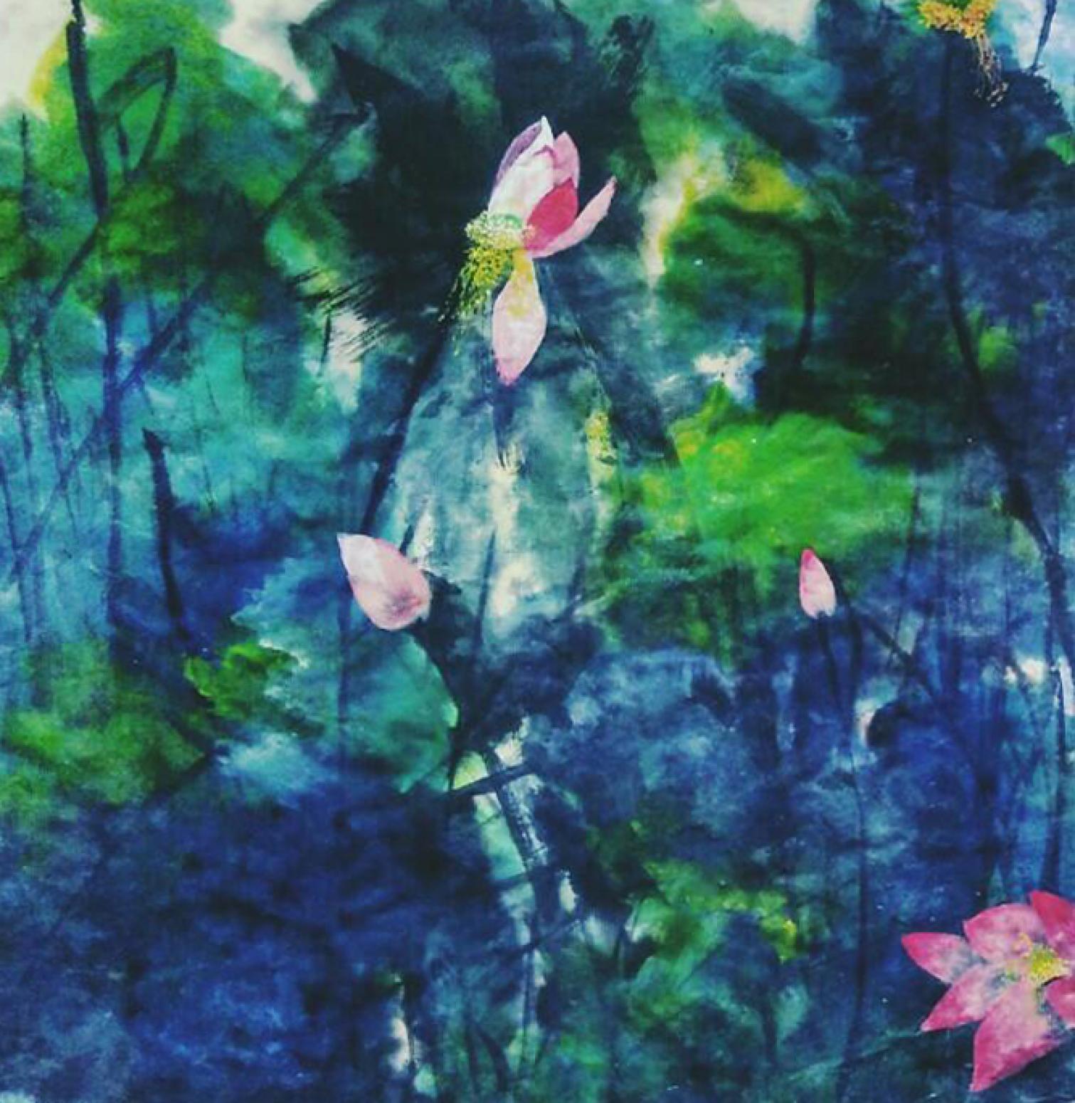 李颜国画作品《【水彩4】作者李颜》【图0】