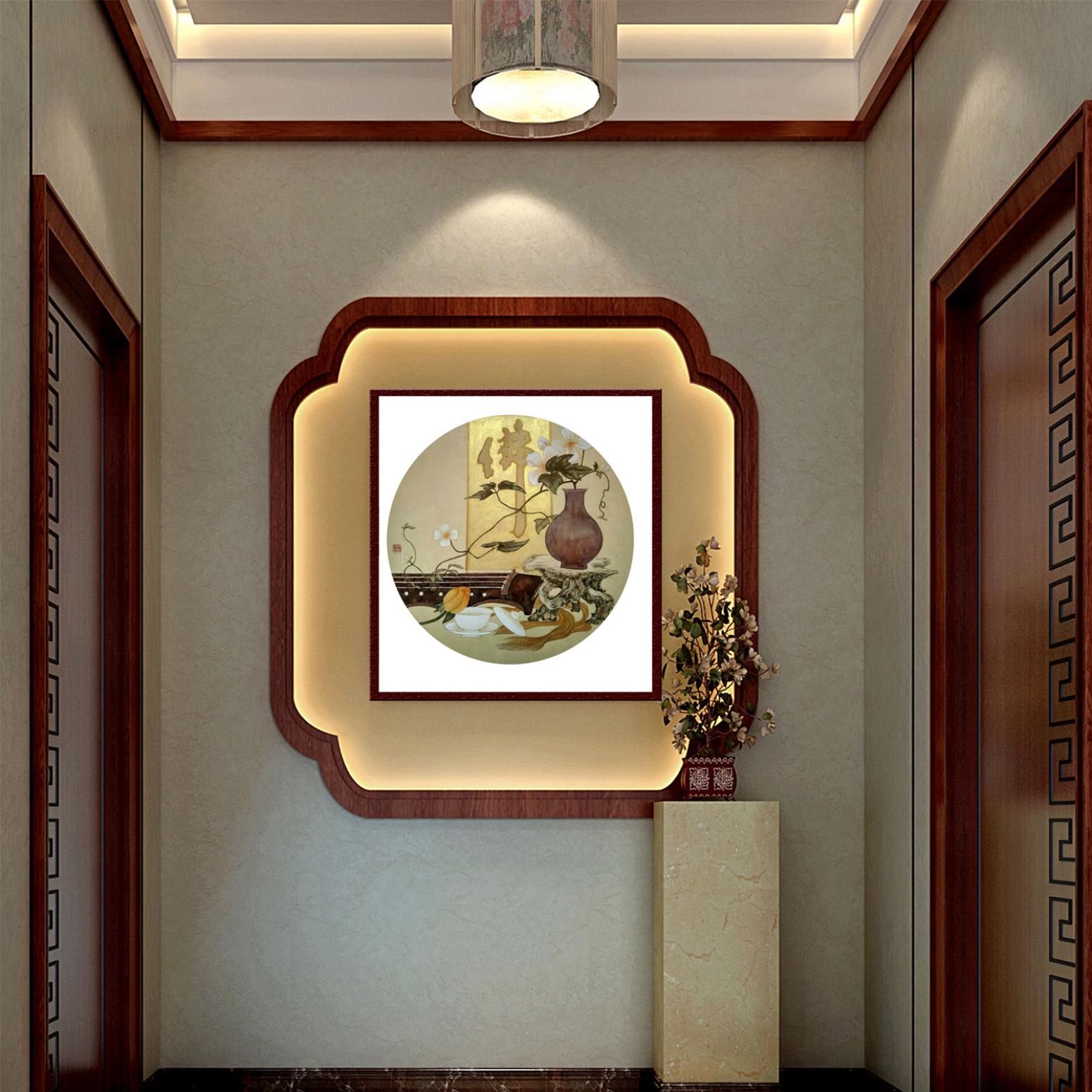 傅斌科国画作品《【佛】作者傅斌科》【图3】