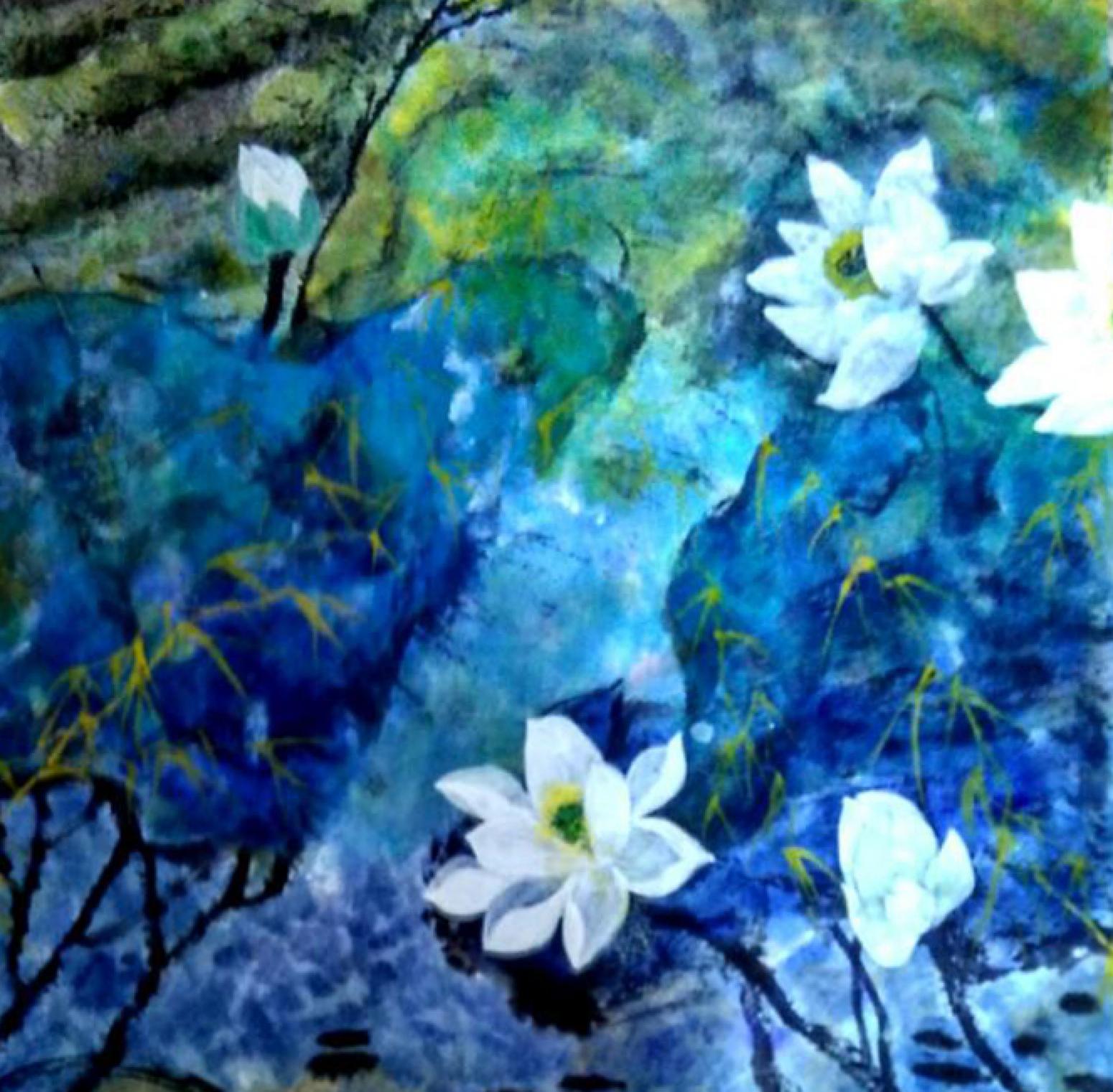 李颜国画作品《【水彩7】作者李颜》【图0】