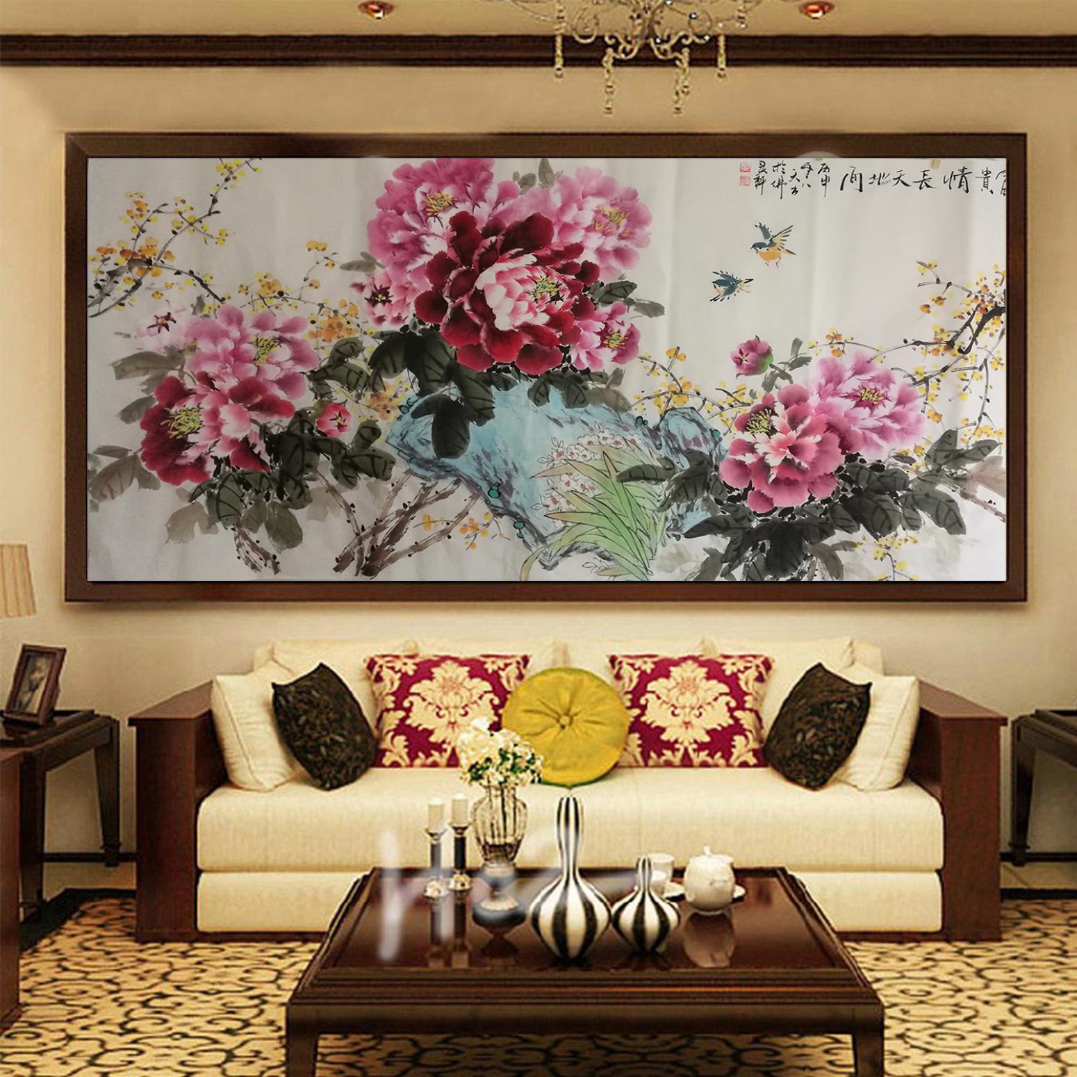 王长泉国画作品《富贵情长》【图3】