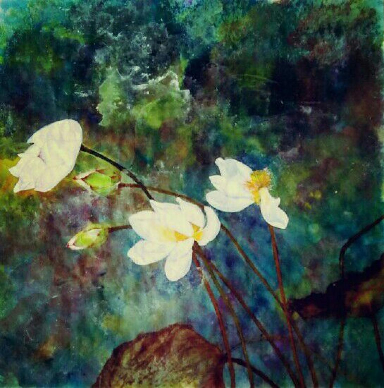 李颜国画作品《【水彩9】作者李颜》【图0】