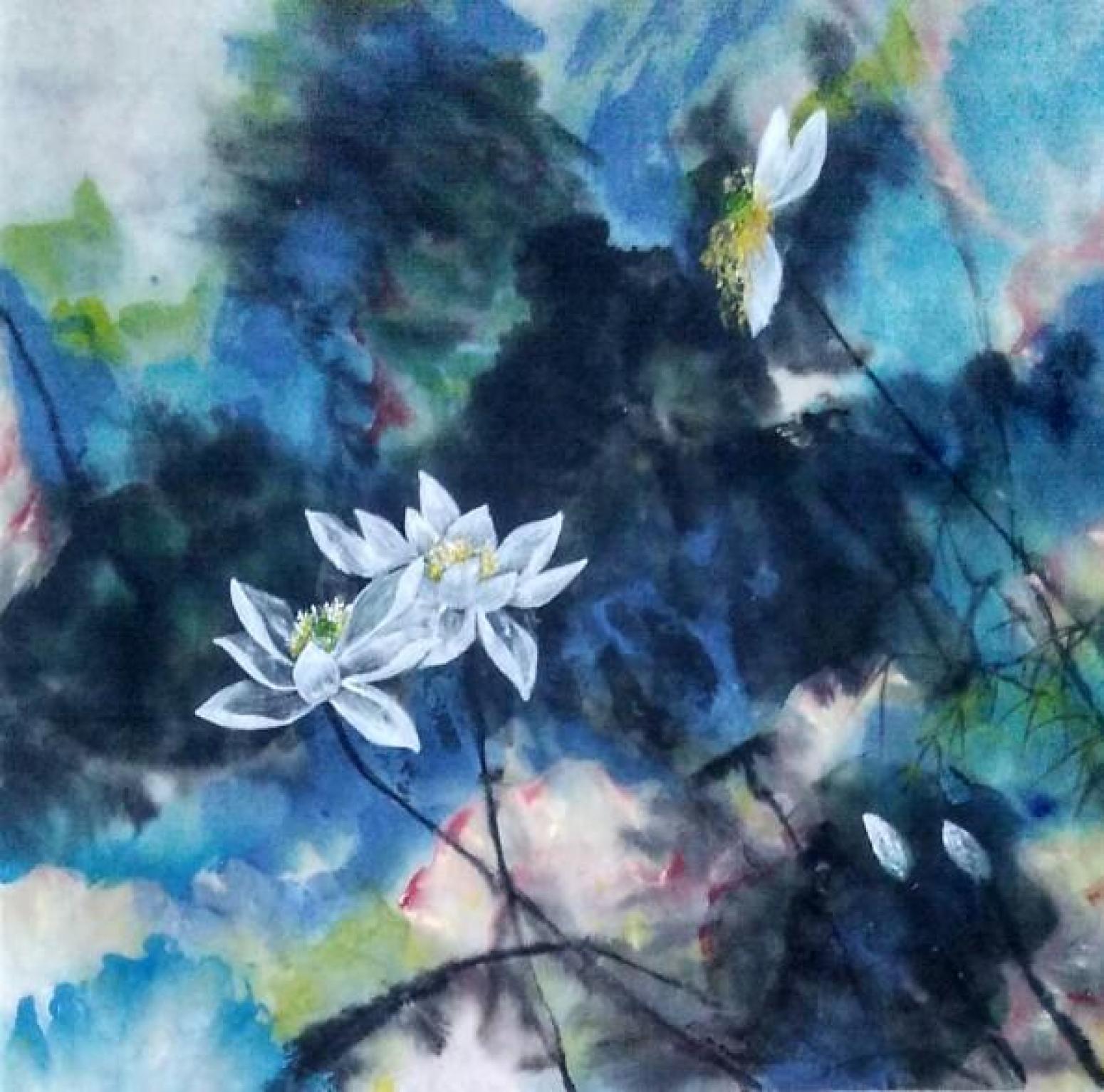 李颜国画作品《【水彩14】作者李颜》【图0】