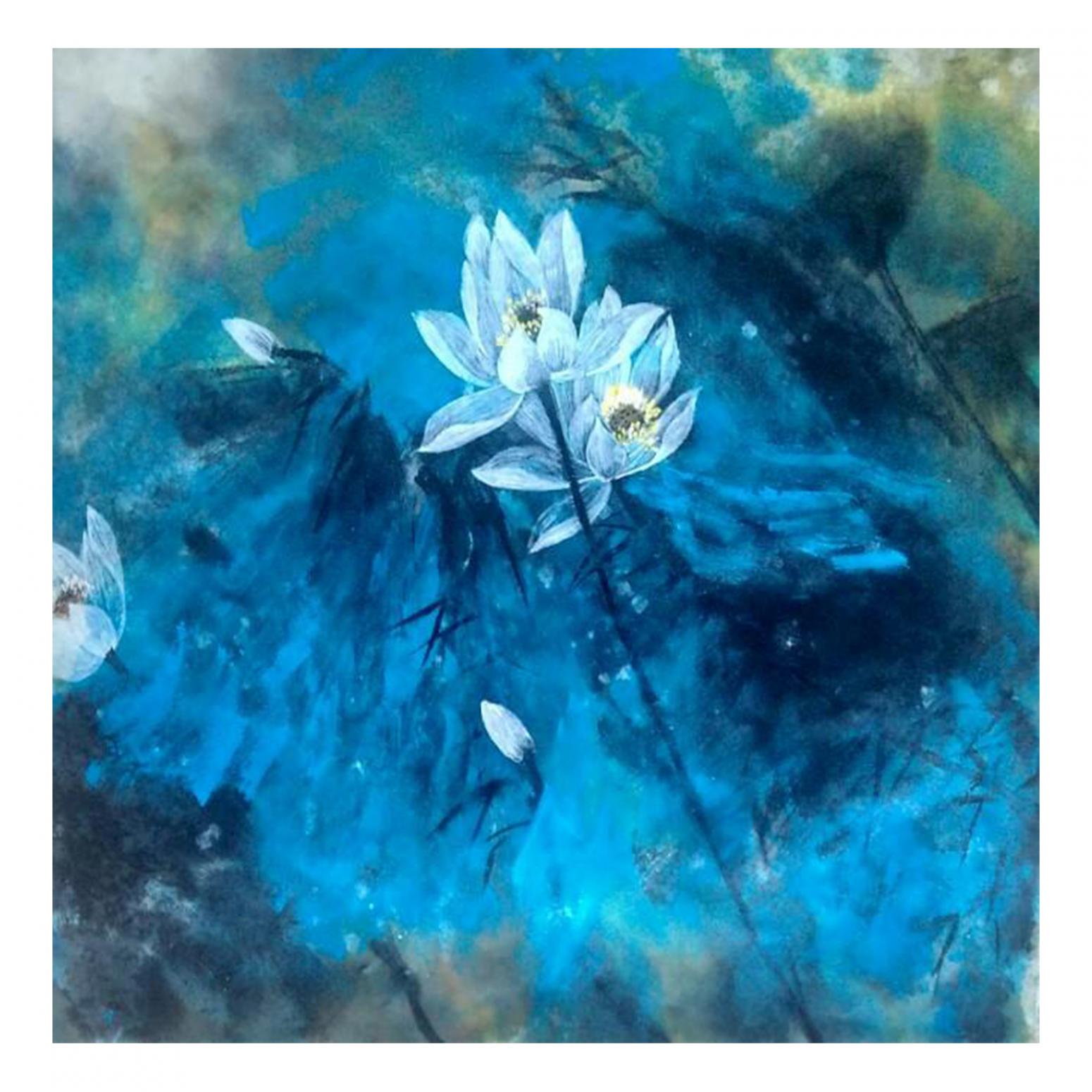 李颜国画作品《【水彩15】作者李颜》