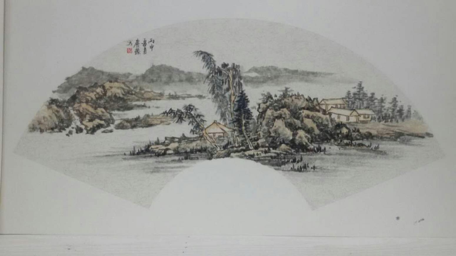 莫庆臻国画作品《【山水2】作者莫庆臻》【图0】