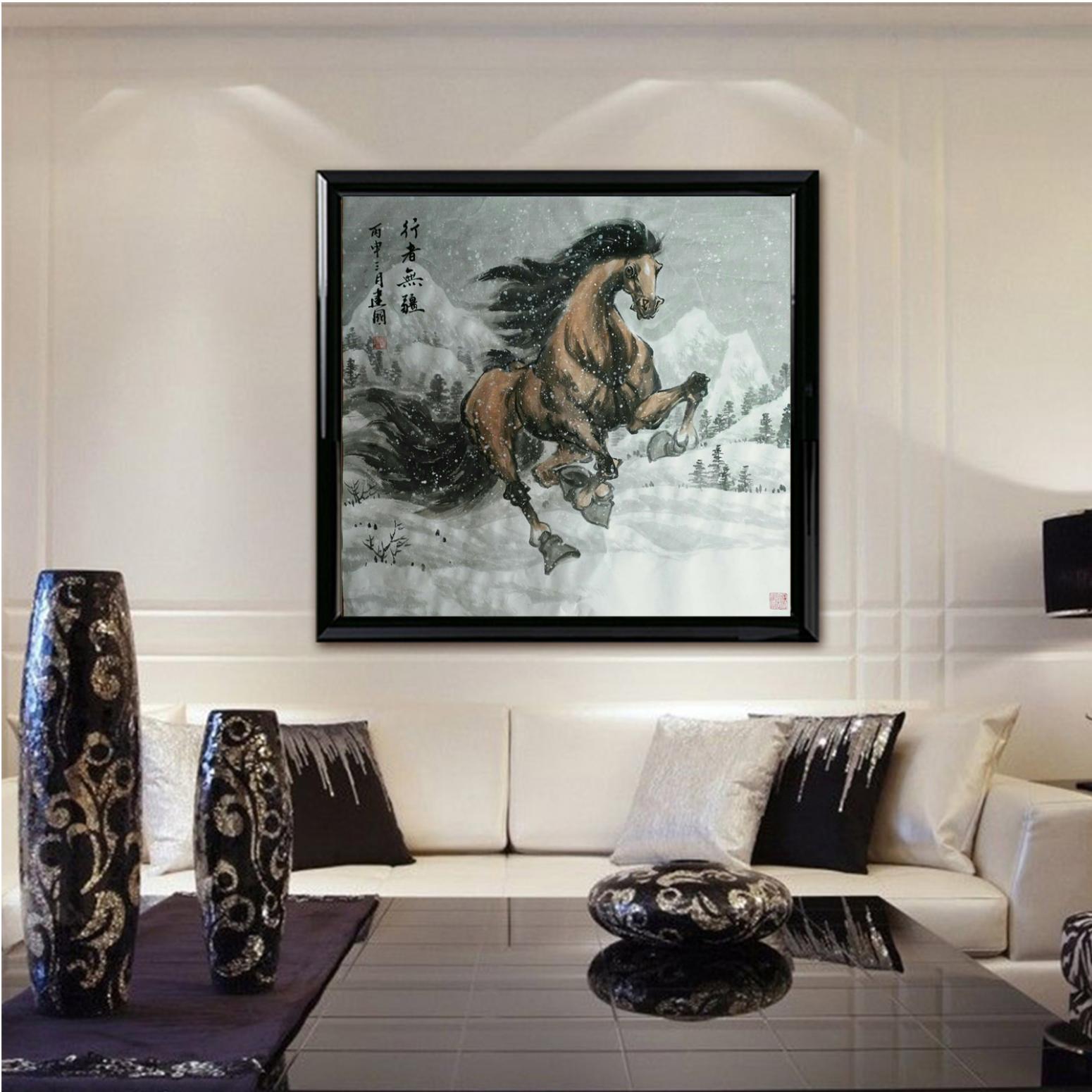 刘建国国画作品《【行者无疆】作者刘建国》【图3】