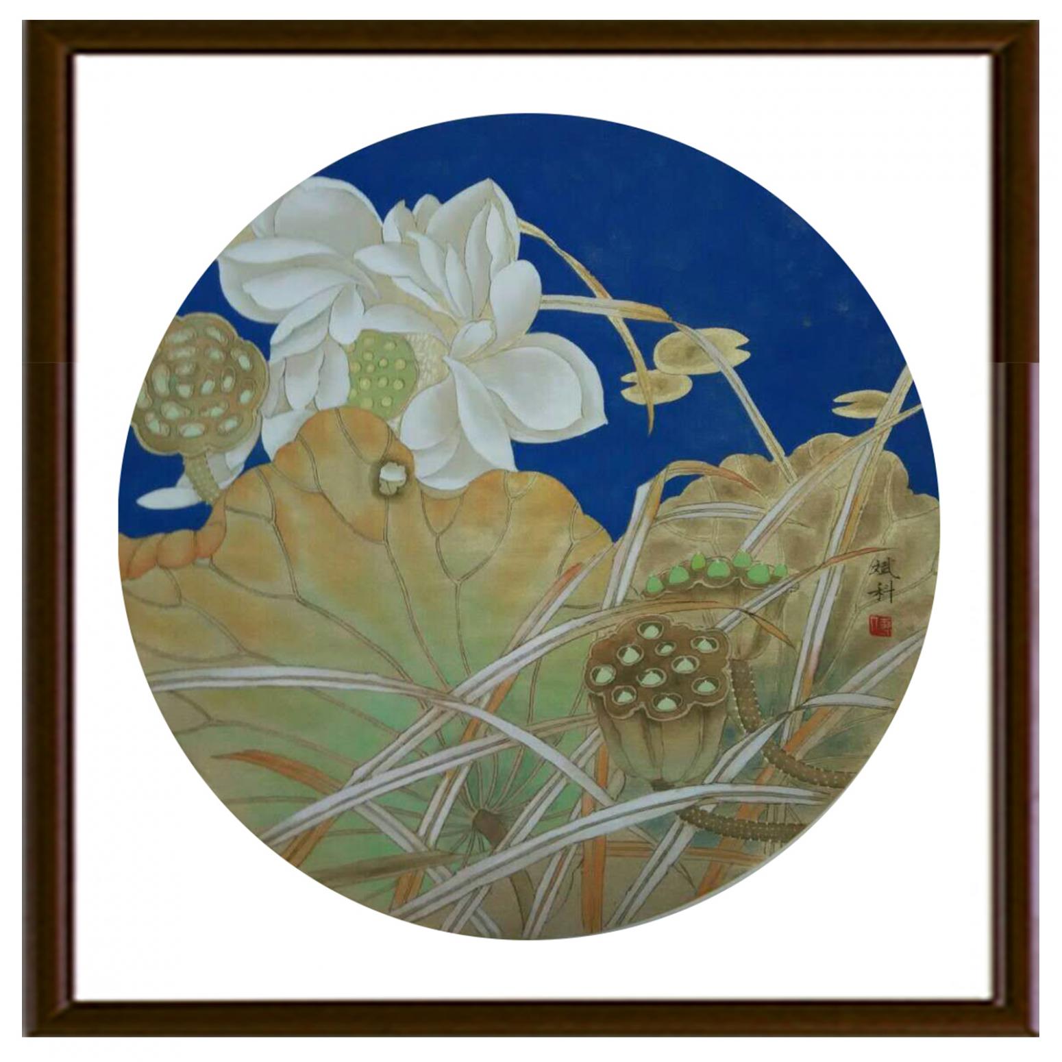 傅斌科国画作品《【荷】作者傅斌科》【图2】