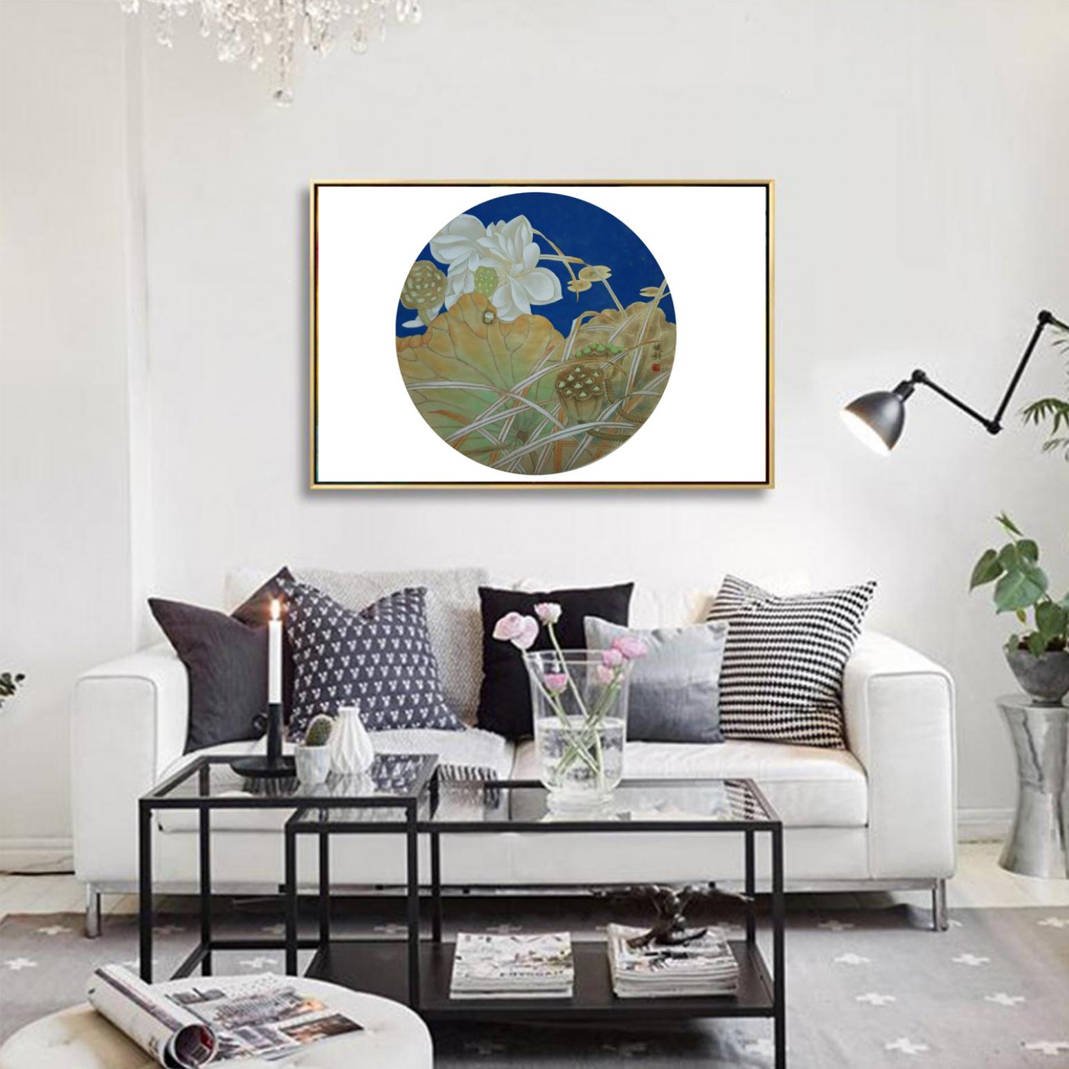 傅斌科国画作品《【荷】作者傅斌科》【图3】