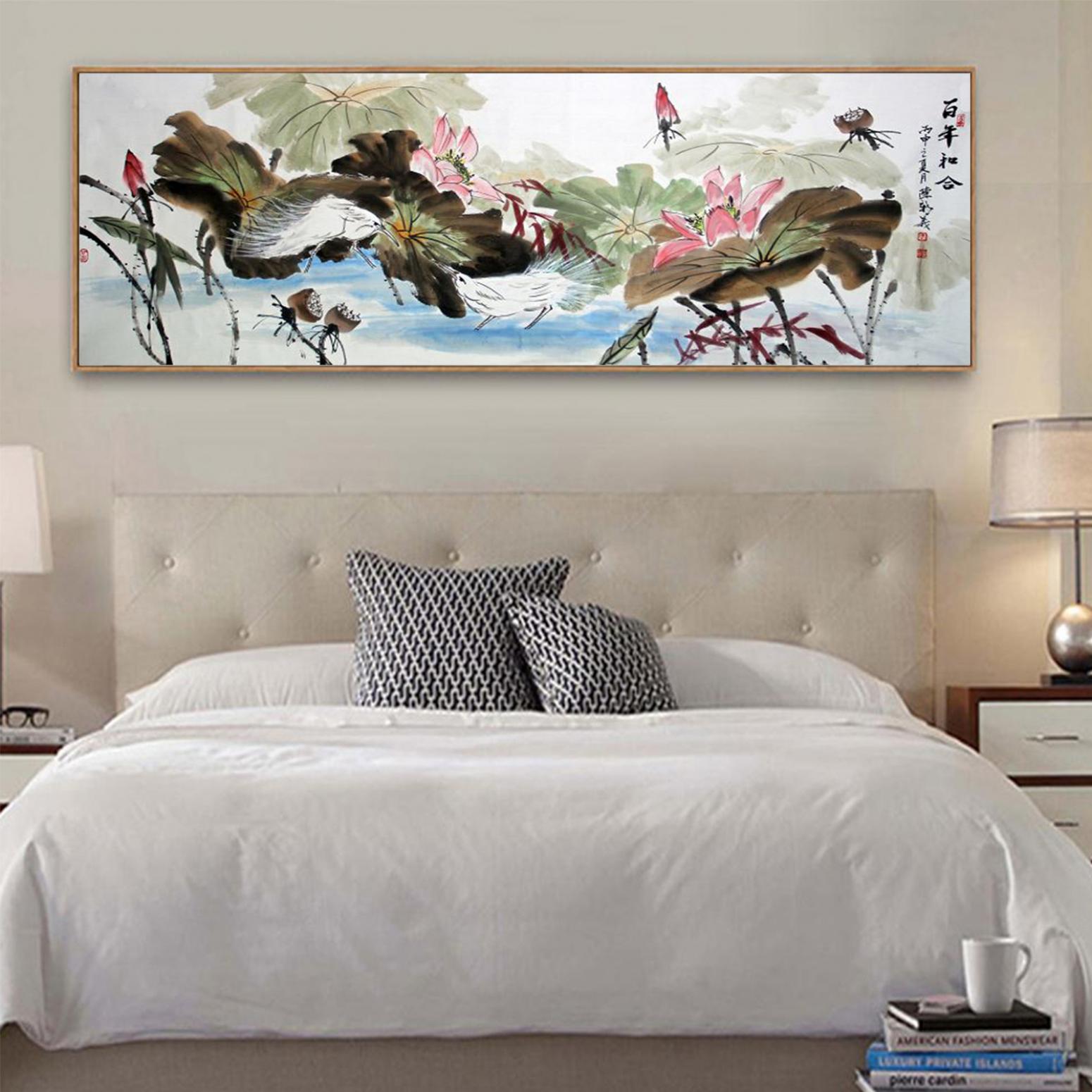 陈新义国画作品《【荷1】作者陈新义》【图3】