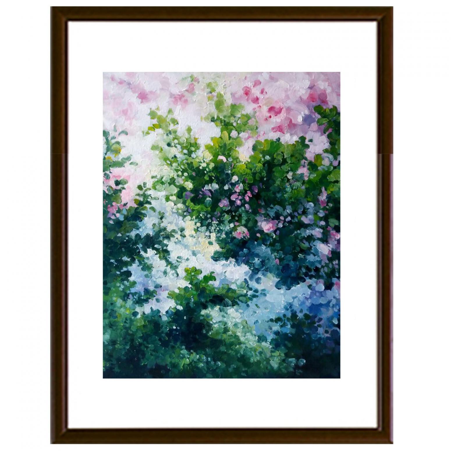 高剑峰油画作品《【红粉翡翠】作者高剑峰》【图1】