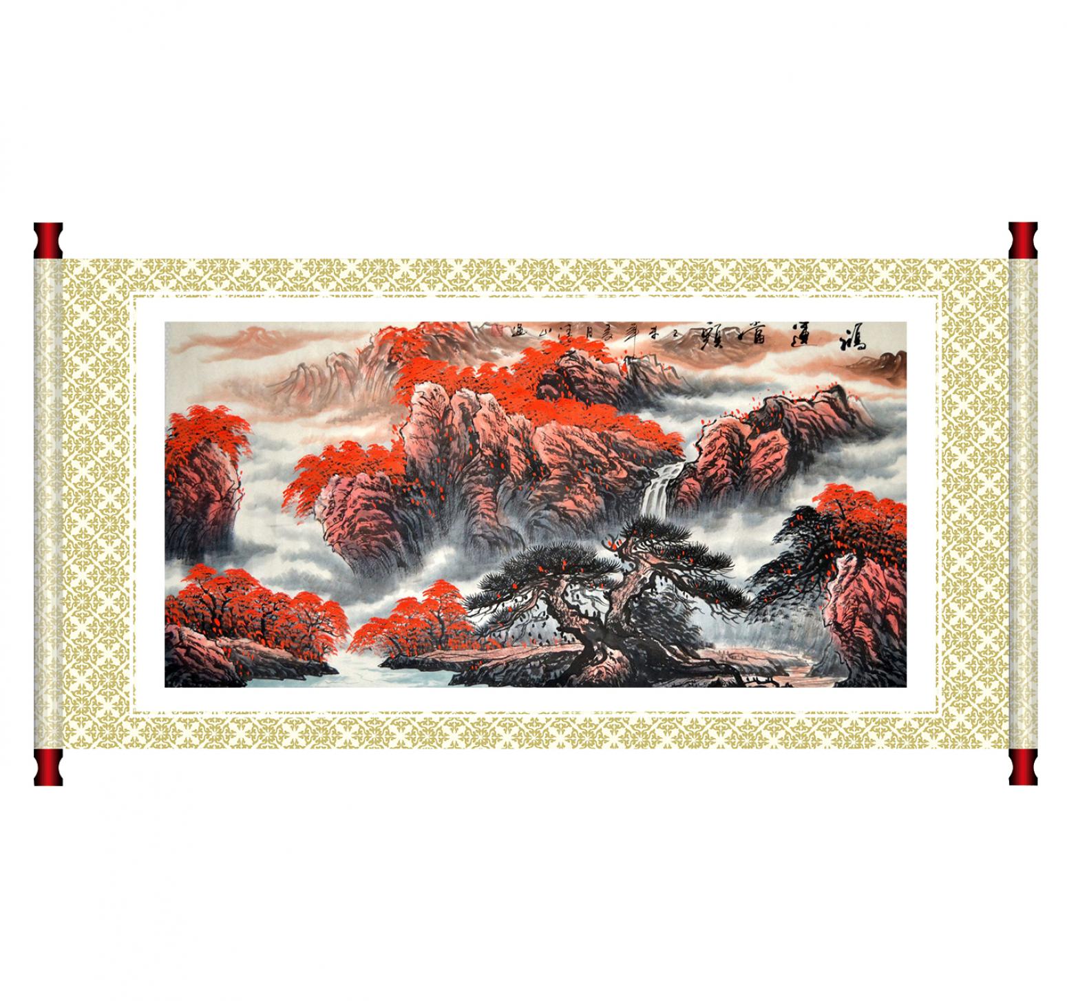 李清山国画作品《【鸿运当头2】作者李清山》【图1】