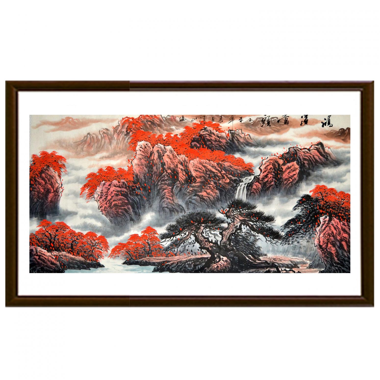 李清山国画作品《【鸿运当头2】作者李清山》【图2】