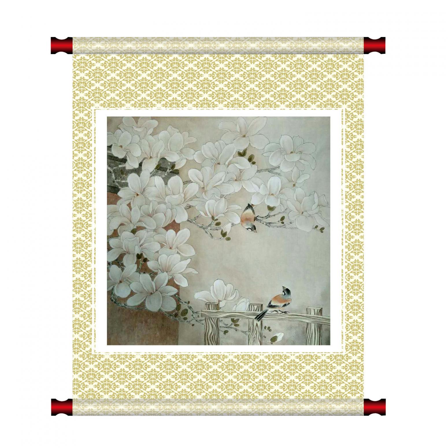 傅斌科国画作品《【花鸟】作者傅斌科》【图1】