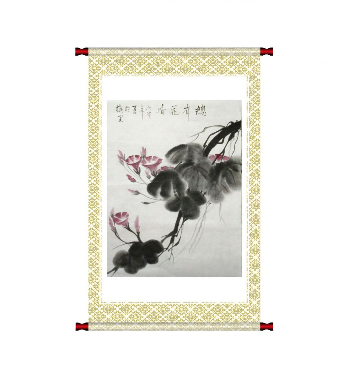 陈亚龙国画作品《【花香】作者陈亚龙》【图1】