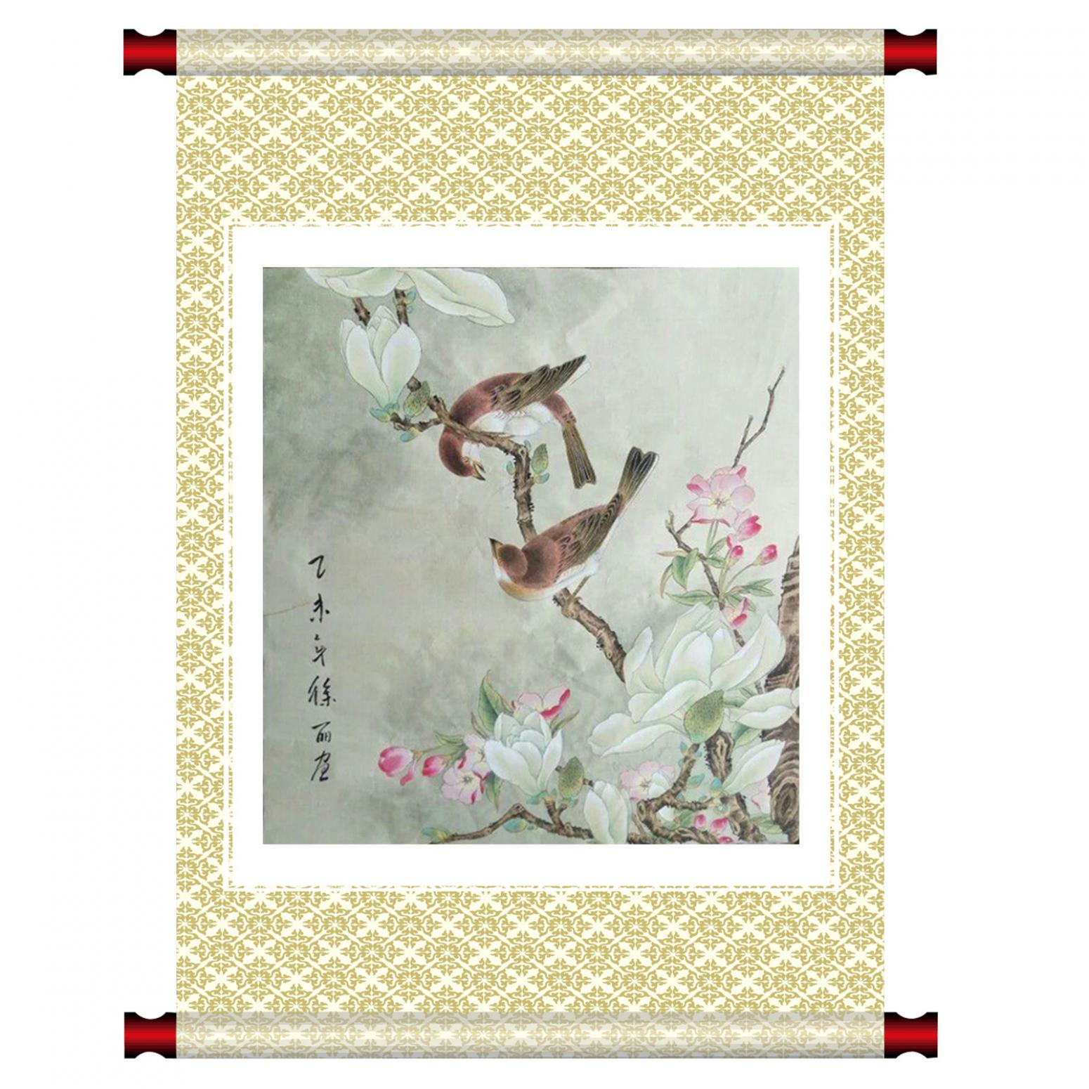 林丽姐国画作品《【花枝翘】作者林丽姐》【图1】