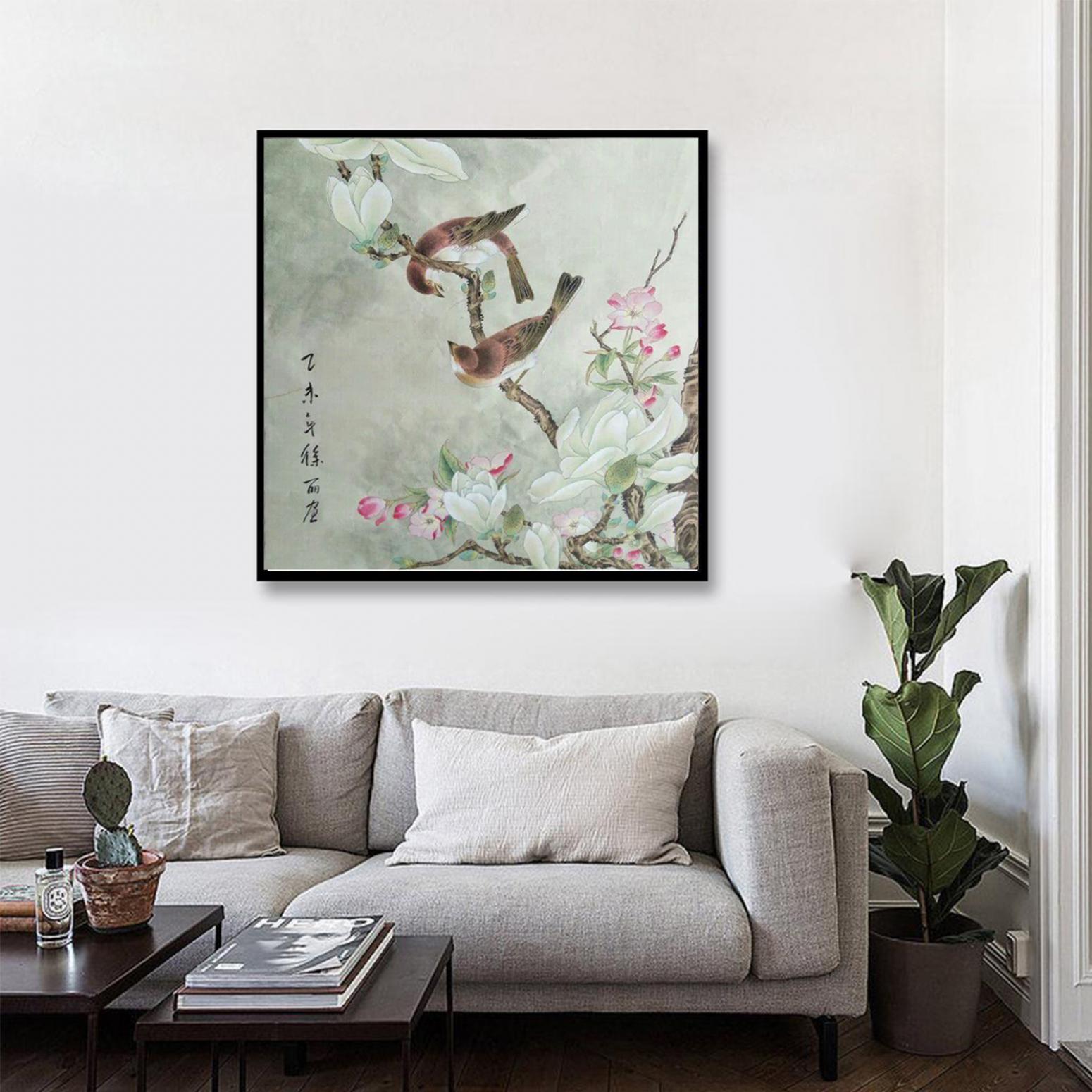 林丽姐国画作品《【花枝翘】作者林丽姐》【图3】