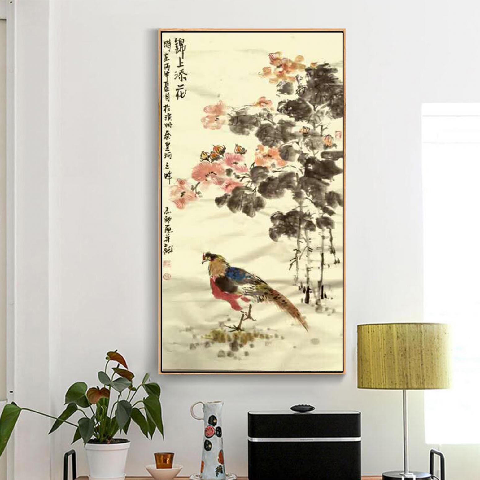 何志勇国画作品《【锦上添花】作者何志勇》【图3】