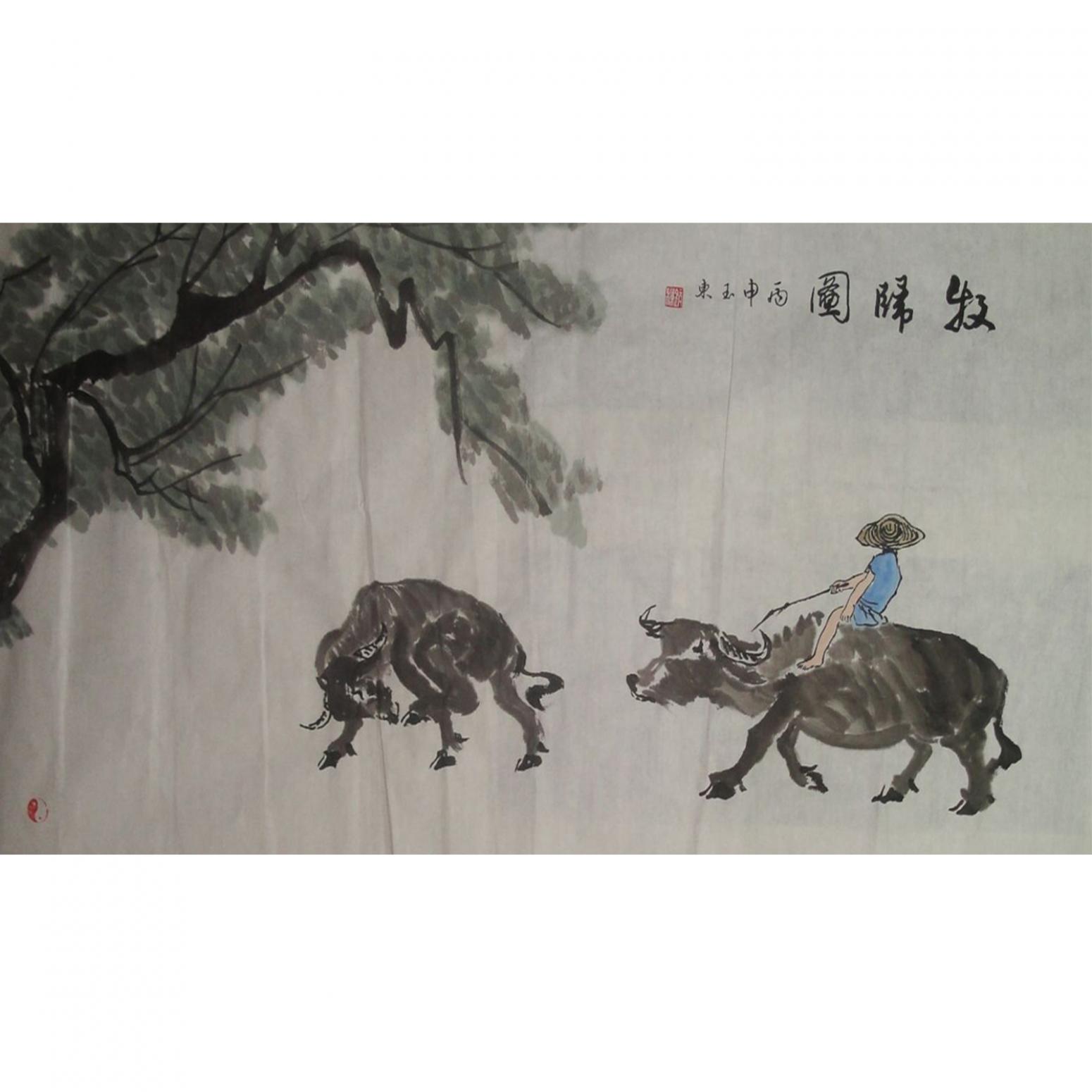 修玉东国画作品《【人物2】作者修玉东》