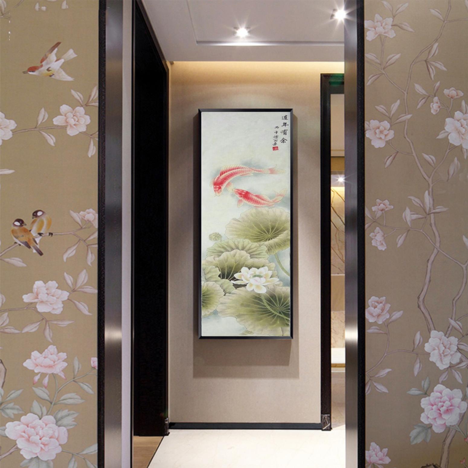 林丽姐国画作品《【连年有余】作者林丽姐》【图3】