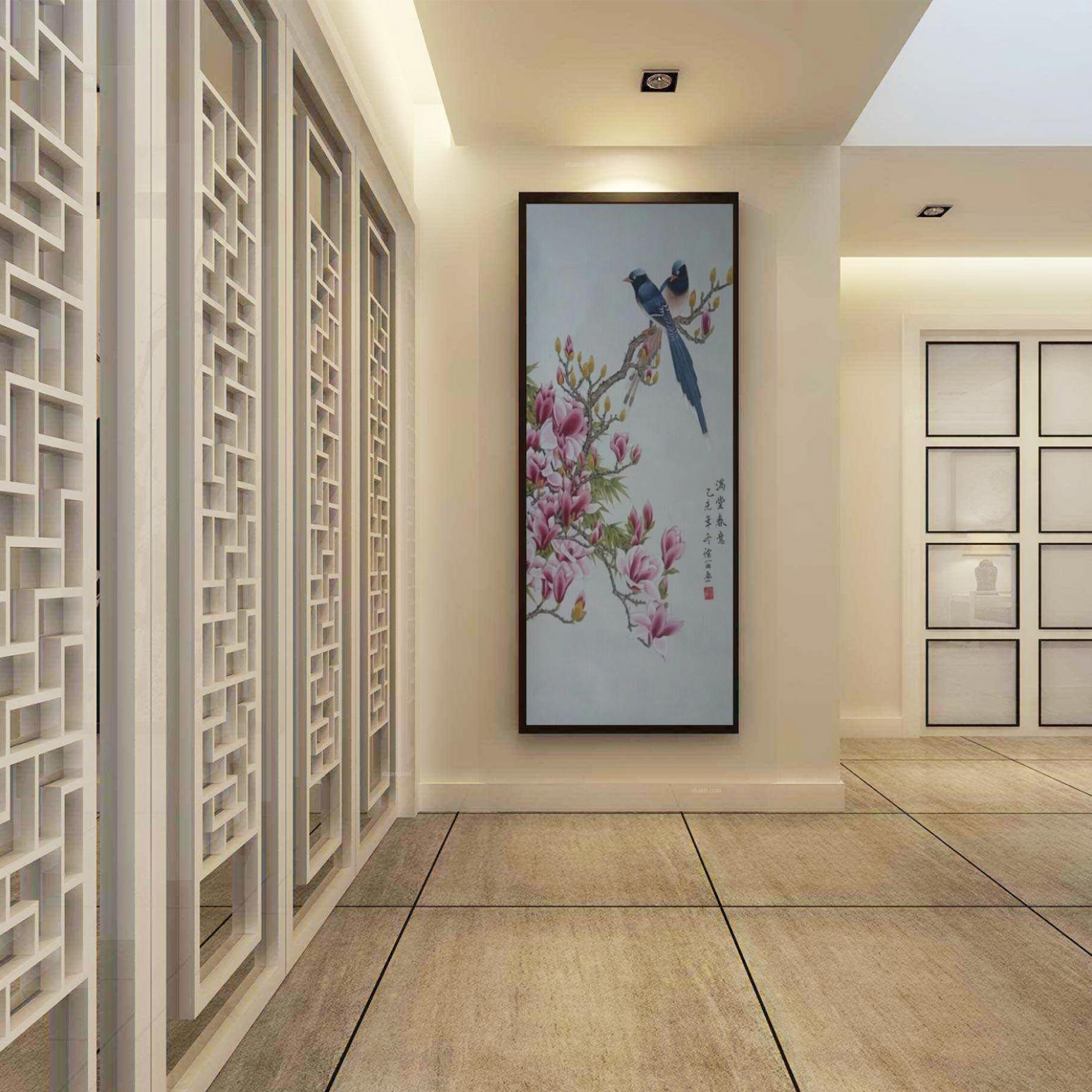 林丽姐国画作品《【满堂春意】作者林丽姐》【图3】