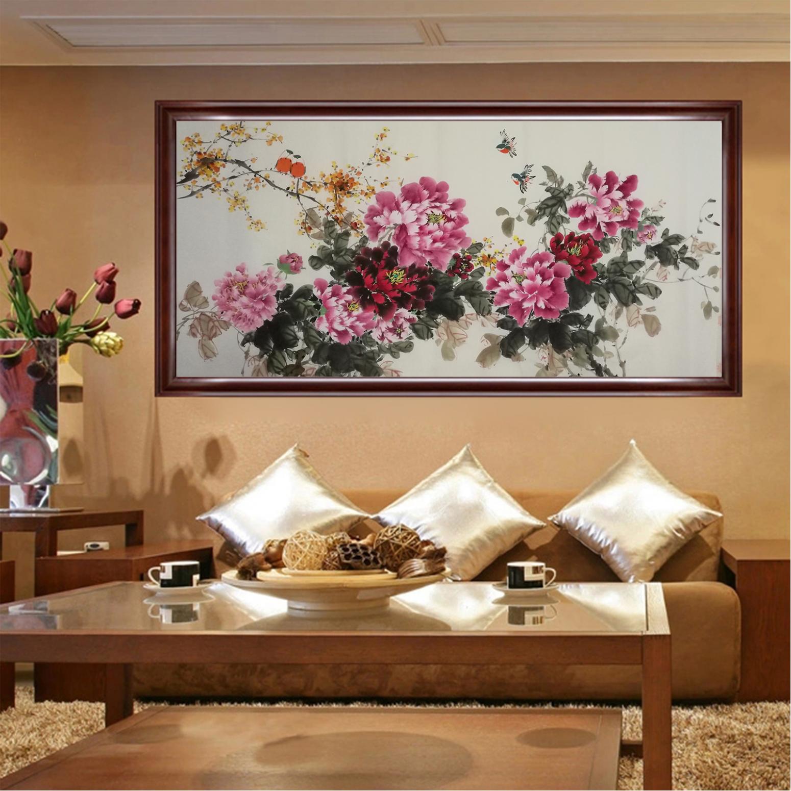 王长泉国画作品《鸟语花香》【图3】