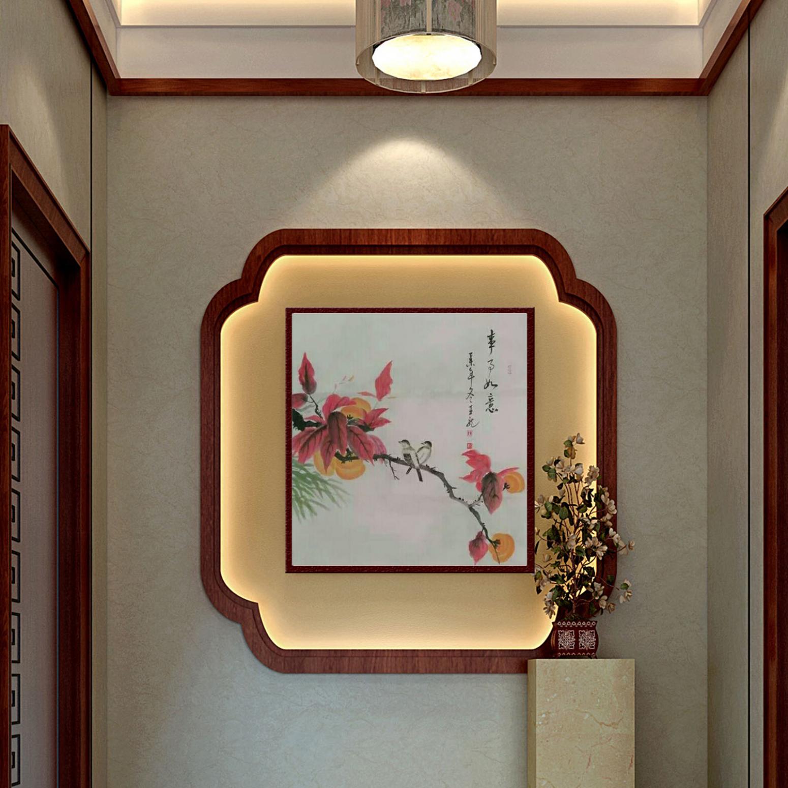 陈亚龙国画作品《【事事如意】作者陈亚龙》【图3】