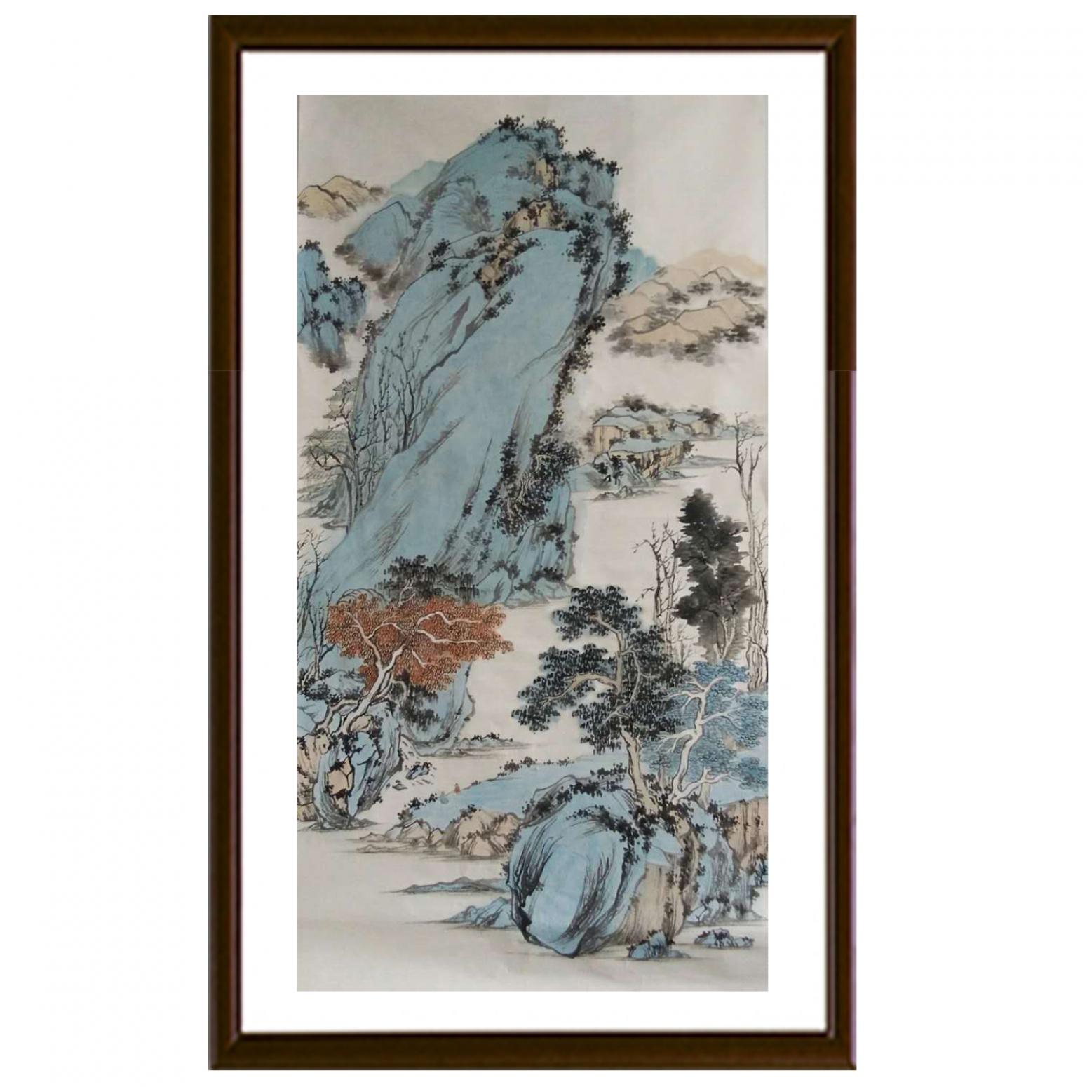 陈亚龙国画作品《【山水4】作者陈亚龙》【图2】