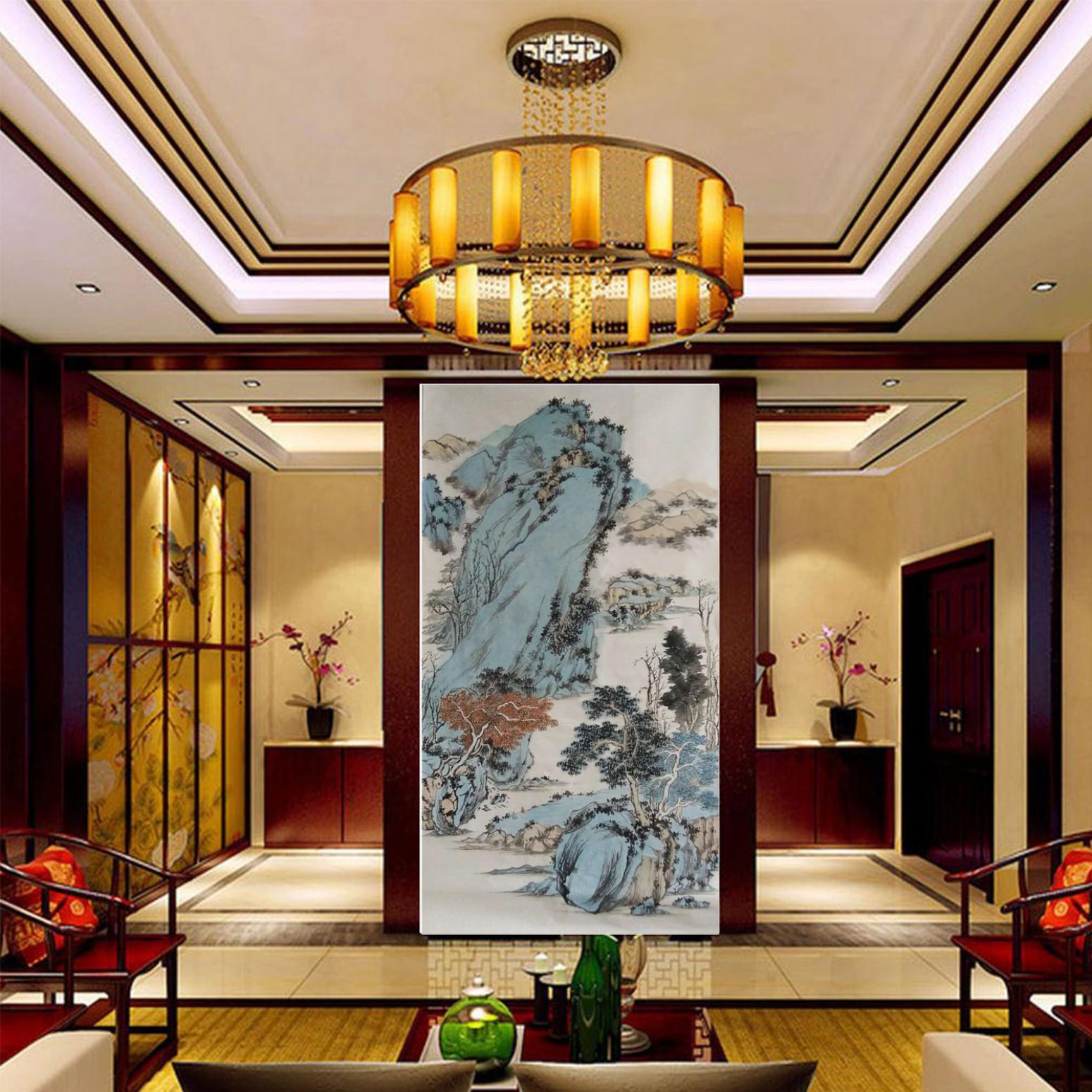 陈亚龙国画作品《【山水4】作者陈亚龙》【图3】