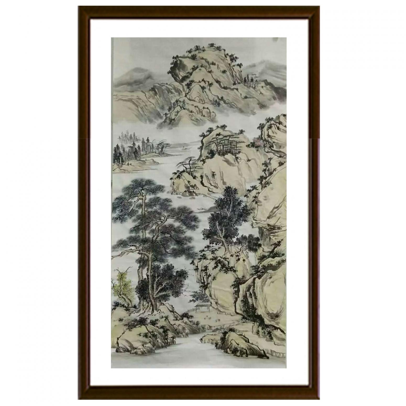 陈亚龙国画作品《【山水5】作者陈亚龙》【图2】