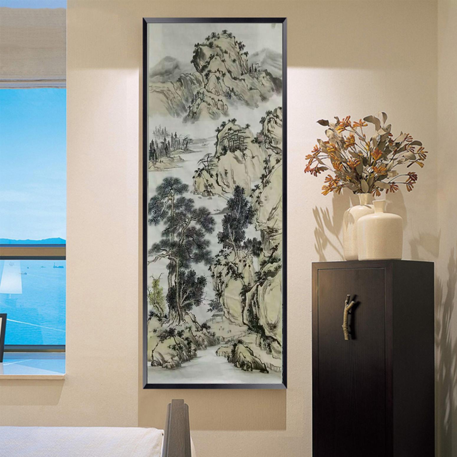 陈亚龙国画作品《【山水5】作者陈亚龙》【图3】