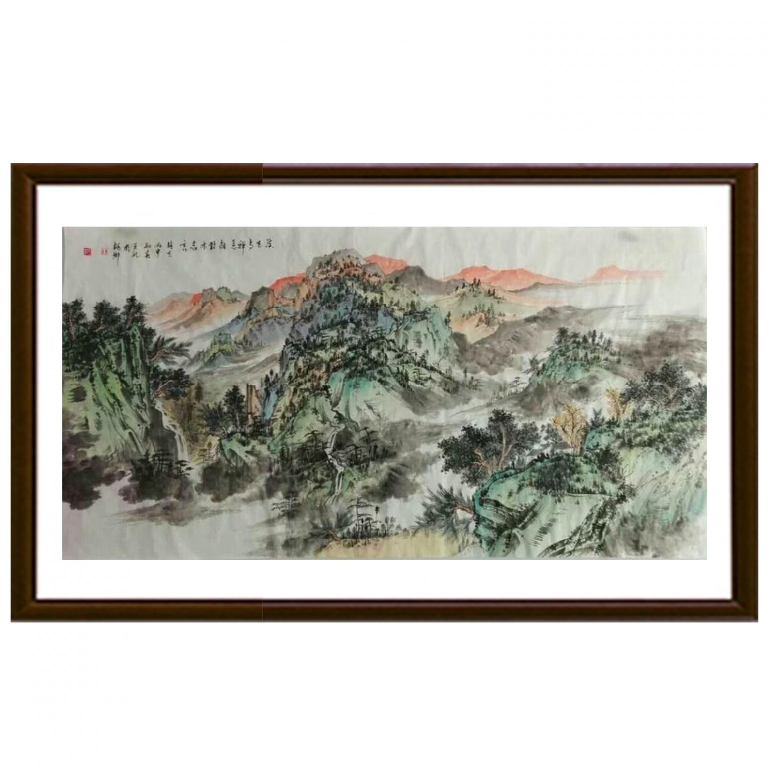 陈亚龙国画作品《【山水7】作者陈亚龙》【图2】