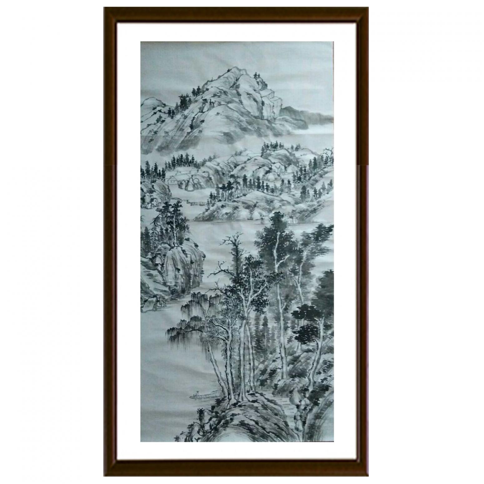 陈亚龙国画作品《【山水8】作者陈亚龙》【图2】