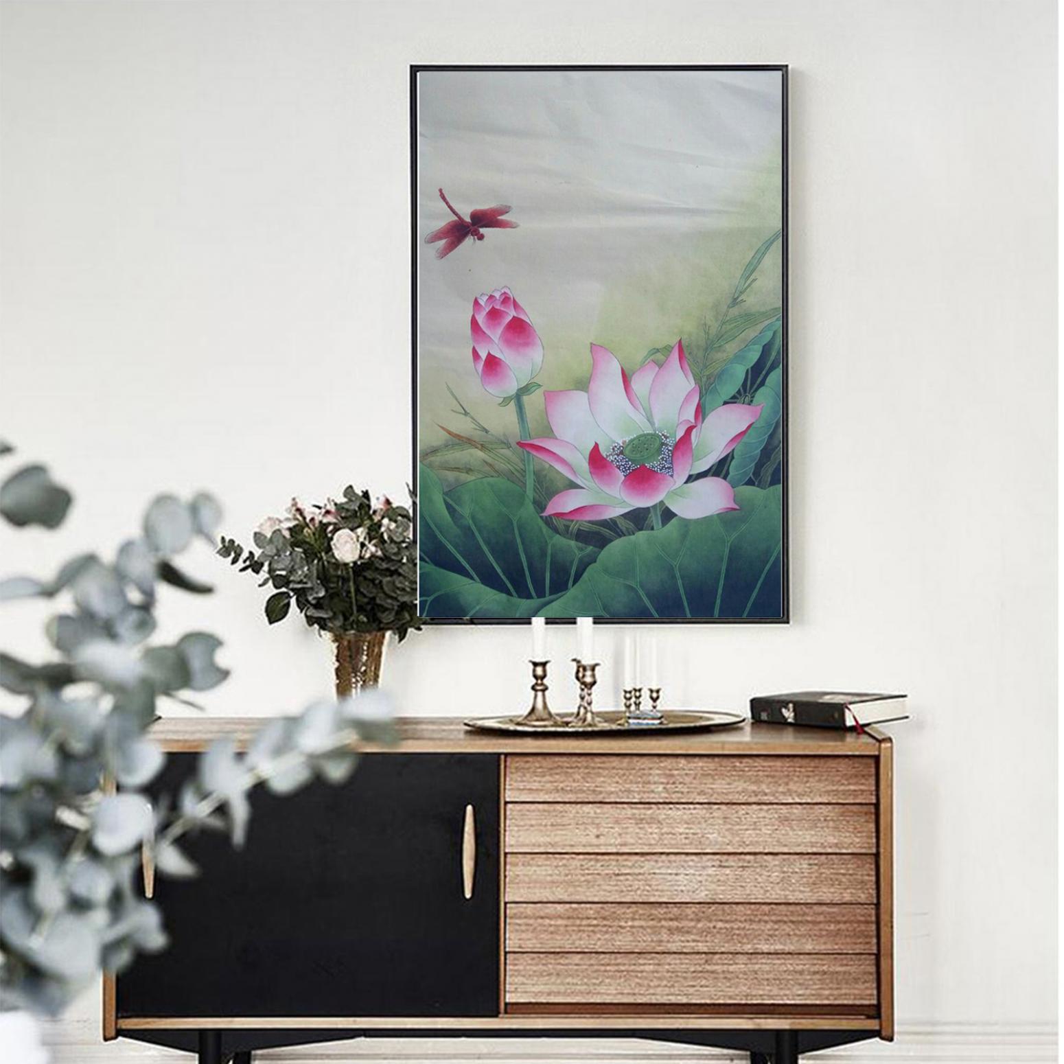 林丽姐国画作品《【引蝶】作者林丽姐》【图3】