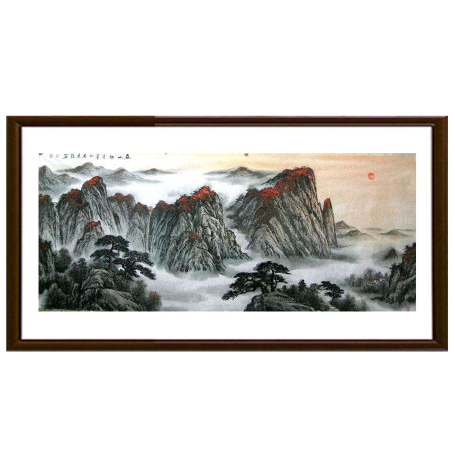 赵振科国画作品《【山水1】作者赵振科》【图1】