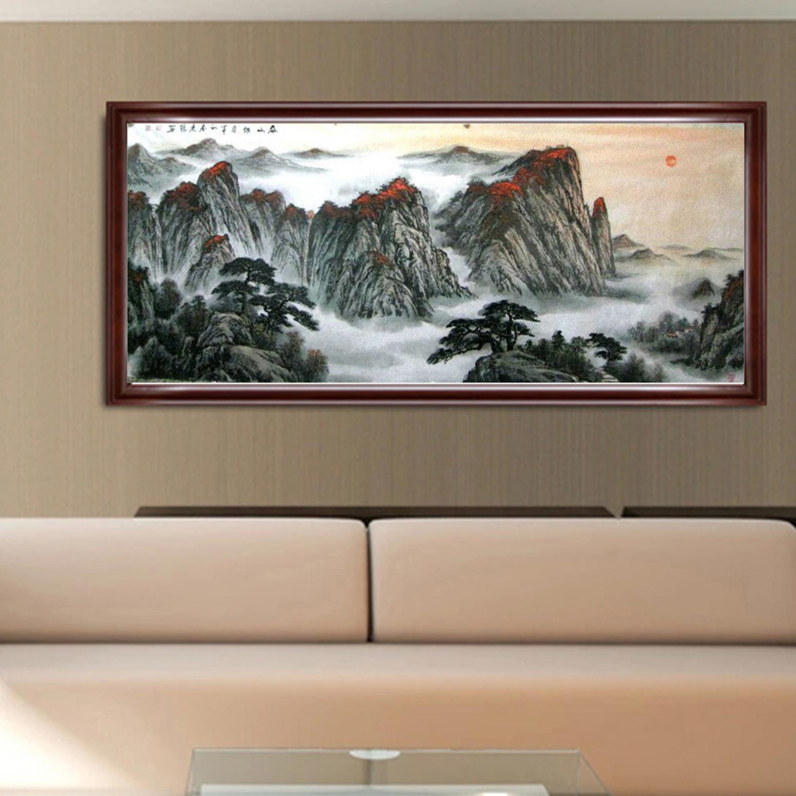 赵振科国画作品《【山水1】作者赵振科》【图3】