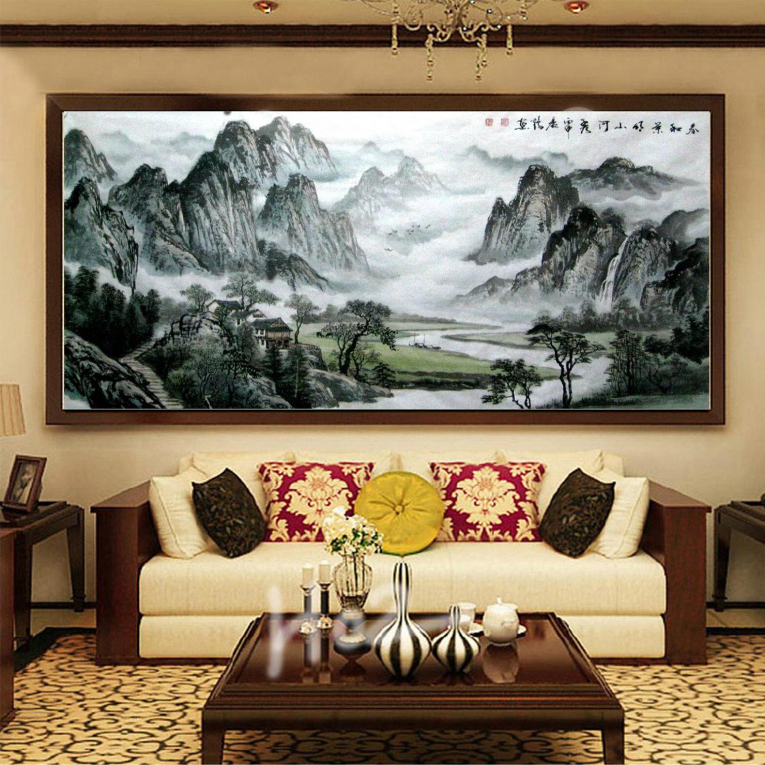 赵振科国画作品《【山水4】作者赵振科》【图3】