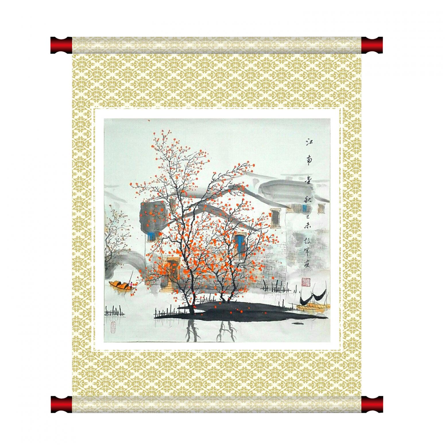 李振军国画作品《【山水8】作者李振军》【图1】