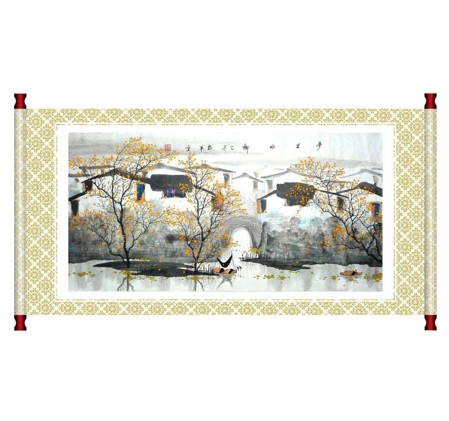 李振军国画作品《【山水17】作者李振军》【图1】