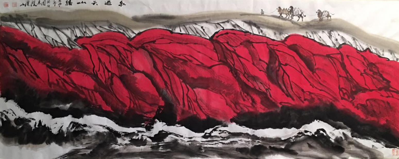 祝汉山国画作品《【山水8】作者祝汉山》【图0】