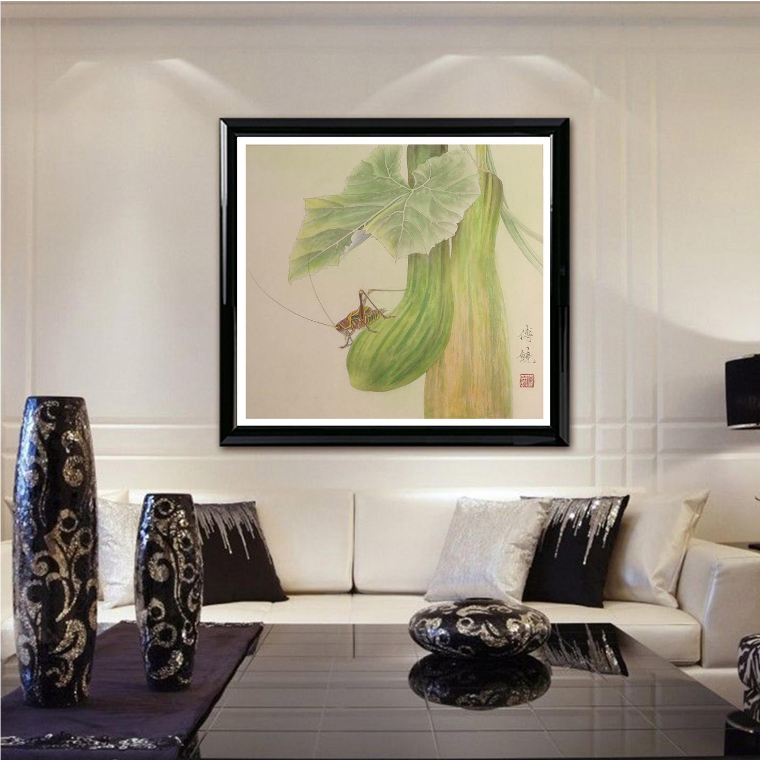 傅饶国画作品《【昆虫记】作者傅饶》【图3】