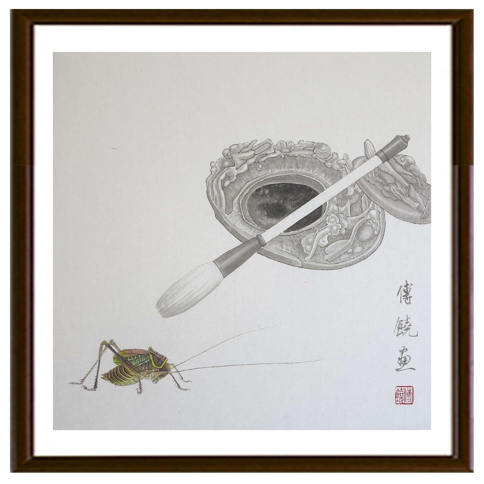 傅饶国画作品《【墨香】作者傅饶》【图2】