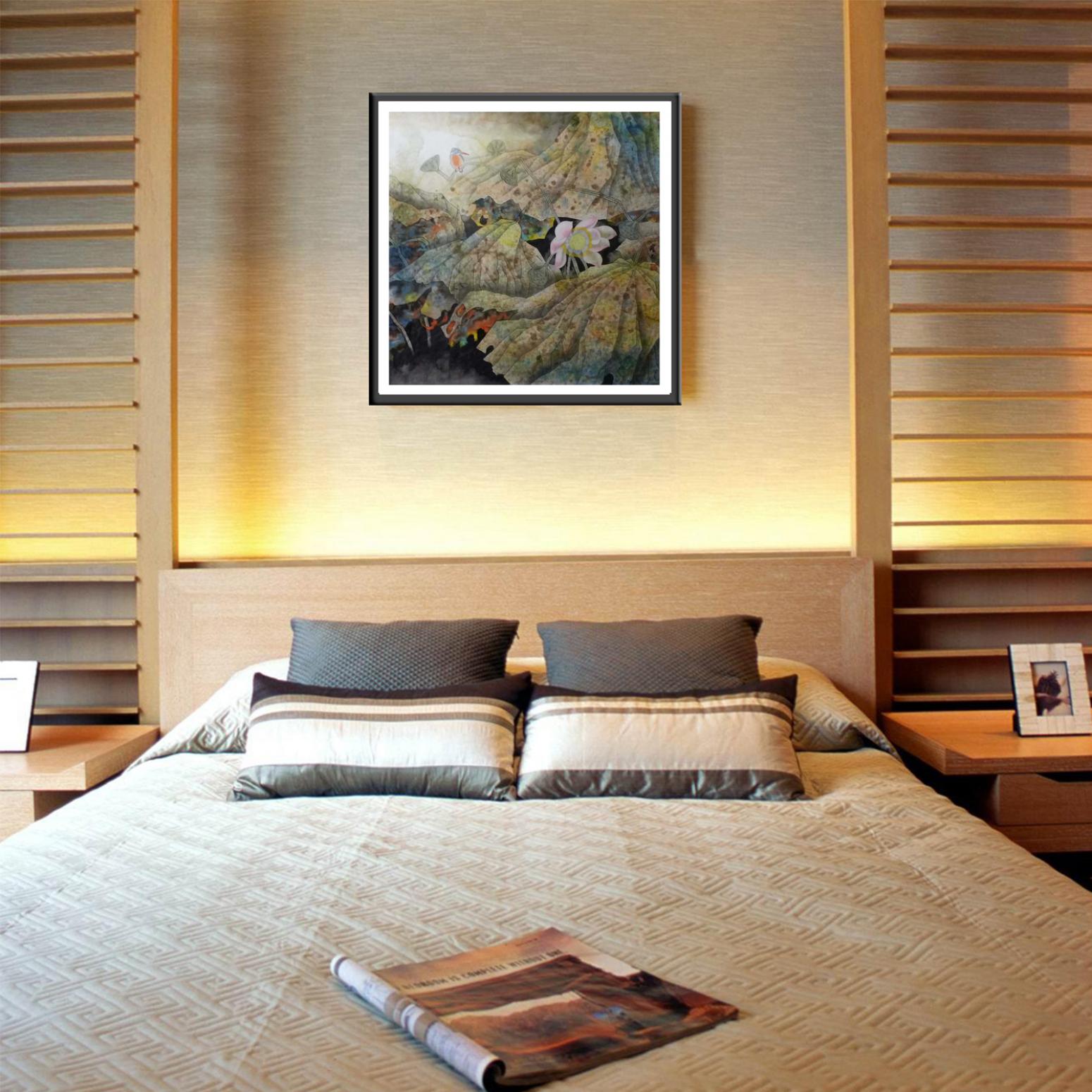 高隆正国画作品《【秋荷】作者高隆正》【图3】